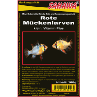 Frostfutter Rote Mückenlarven 100g