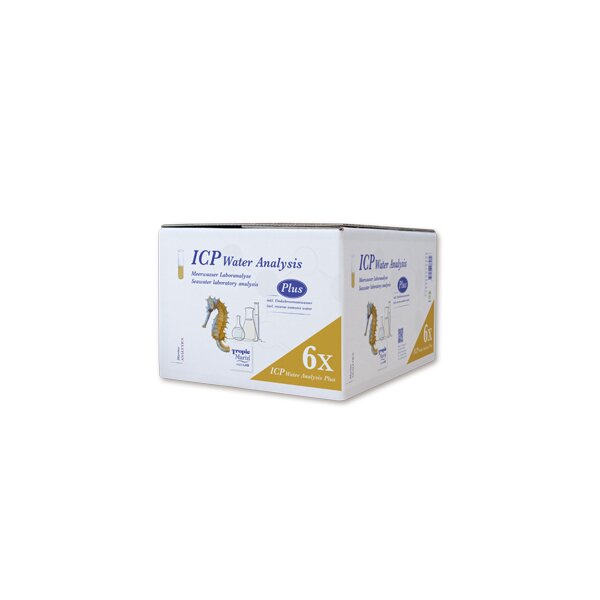 Tropic Marin ICP Water Analysis PLUS 6er Set