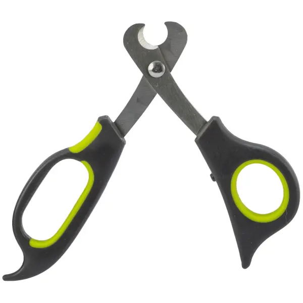 Trixie Krallenschere Kunststoff Edelstahl 13cm grau grün