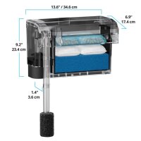 Fluval AquaClear AC110 Hochleistungsfilter 227–416 l