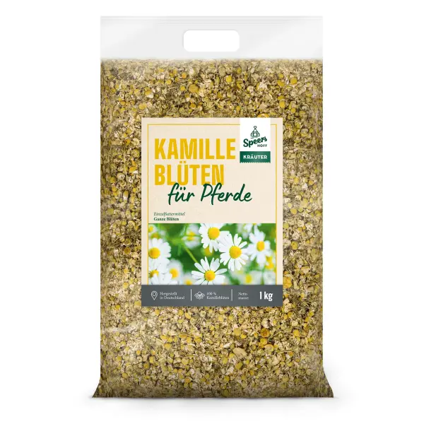 Speer Hoff Kamillenblüte 1kg für Pferde