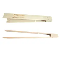 Zooprofi Grillzange Buche natur Länge 50cm