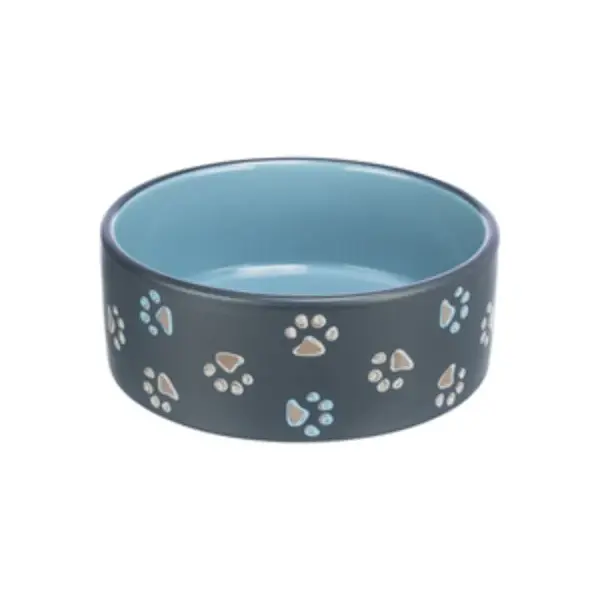 Trixie Keramik Napf 0,75l 15cm D Innenfarbe blau