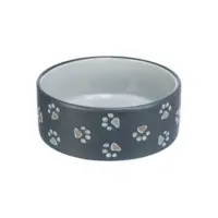 Trixie Keramik Napf 0,75l 15cm D Innenfarbe grau