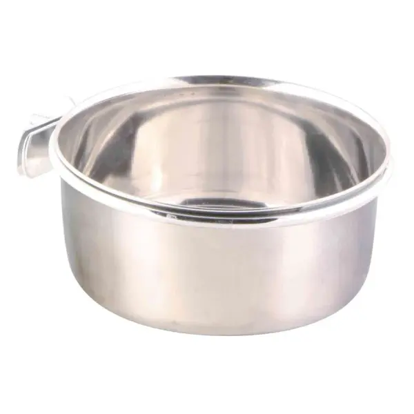 Trixie Edelsatahlnapf mit Schraubbefestigung 600ml 12cm