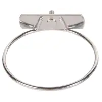 Trixie Edelsatahlnapf mit Schraubbefestigung 600ml 12cm