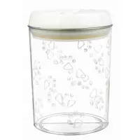 Trixie Leckerchendose 1,5l 12x17,5cm transpartent weiss