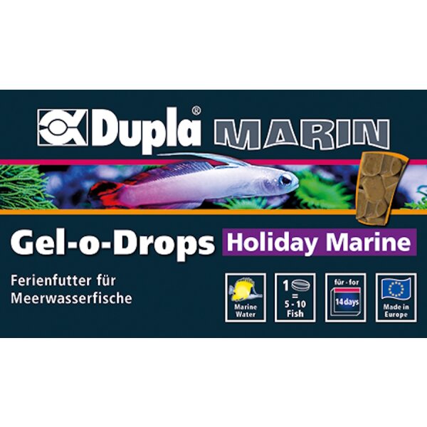 DuplaMarin Gel-o-Drops Holiday Marine 6 x 5g  Ferienfischfutter