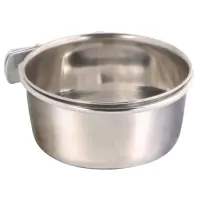 Trixie Edelstahlnapf mit Schraubefestigung 300ml 9cm