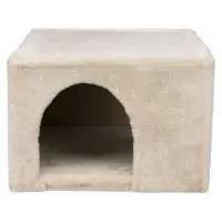 Trixie Kuschelhöhle mit 2 Ausgängen Zwergkaninchen beige kuschelig 36x25x36cm