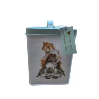Wrendale Metalldose mit Nagermotiv Hase Hamster...