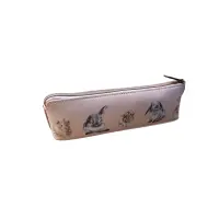 Wrendale Federtasche mit Hasen und Meerschweinchenmotiv