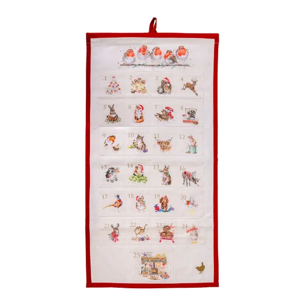 Wrendale Adventskalender Tiere zum selbst befüllen