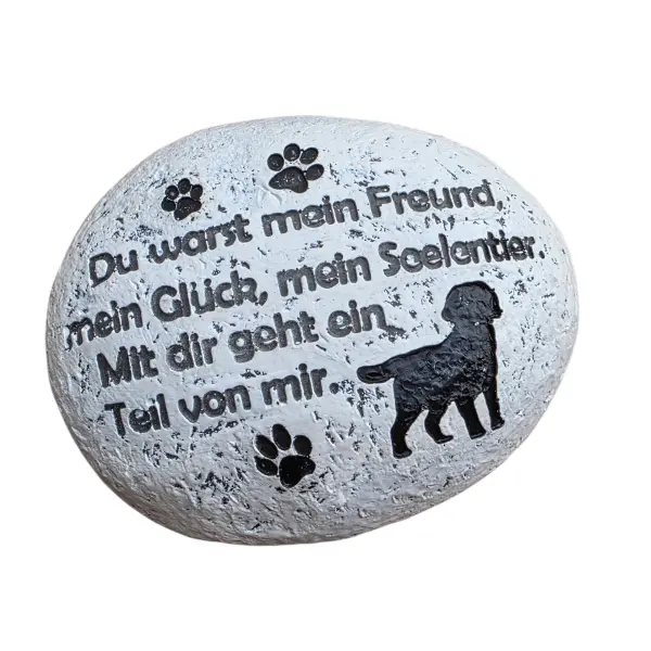 dio Grabdeko Gedenkstein Hund