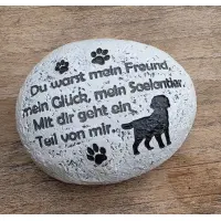 dio Grabdeko Gedenkstein Hund