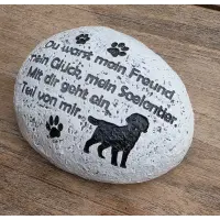 dio Grabdeko Gedenkstein Hund