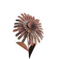 Rostdeko Blume 90cm