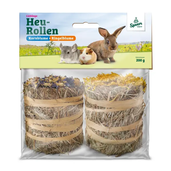 Speers Hoff Lieblings Heu-Rolle Kornblume + Ringelblume 200g