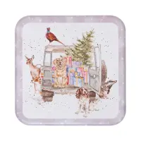 Wrendale Designs Keksdose mit weihnachtlichem Tiermotiv