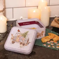 Wrendale Designs Keksdose mit weihnachtlichem Tiermotiv