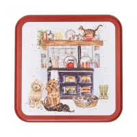 Wrendale Weihnachtskekdose Woodland Snowy