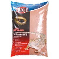 Trixie Reptiland Wüstensand für Terrarien, 5 kg, rot