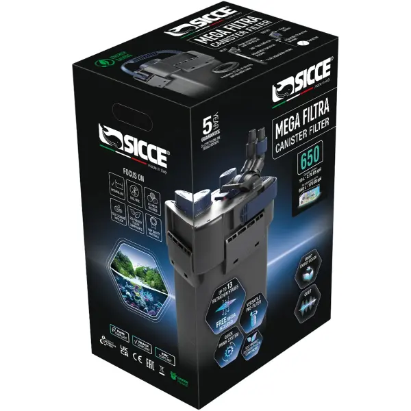 Sicce Mega Filtra 650 Außenfilter