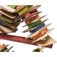 Trixie Vogelspielzeug aus Holz und Pappe