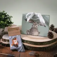 Wrendale Designs Socken mit Fuchs grau braun