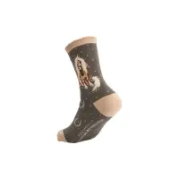 Wrendale Designs Socken mit Pony Pferd beige graugrün