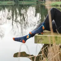 Wrendale Designs Herrensocken Eisvogel