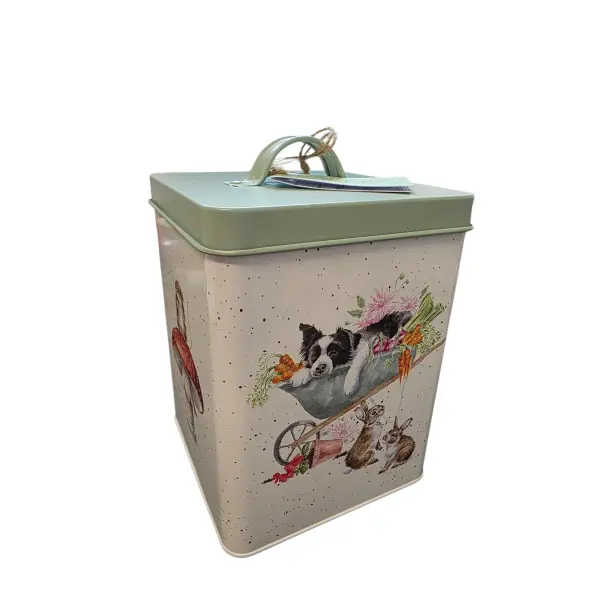 Wrendale Designs Metalldose Gartenmotiv Tiere