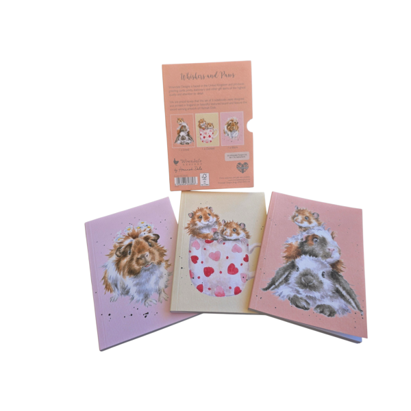 Wrendale Notizbuch Set 3 Stück Mini