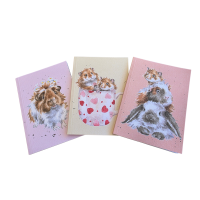 Wrendale Notizbuch Set 3 Stück Mini