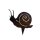 Rostdeko Schnecke Weinbergschnecke an Stecker 25x24,6