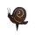 Rostdeko Schnecke Weinbergschnecke an Stecker 25x24,6