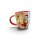 Weihnachtsbecher Pony Pferd 2er Set aus Porzellan - 9 cm