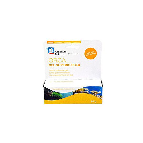 Aquarium Münster Orca Gel Superkleber 50g
