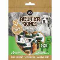 Zeus Better Bones mit Lammfleisch umwickelte Knochen mit...