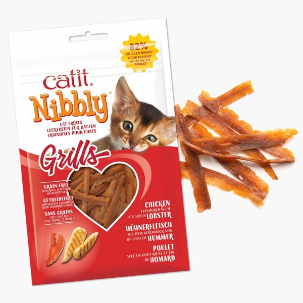 Catit Nibbly Grills mit Hummergeschmack 30g