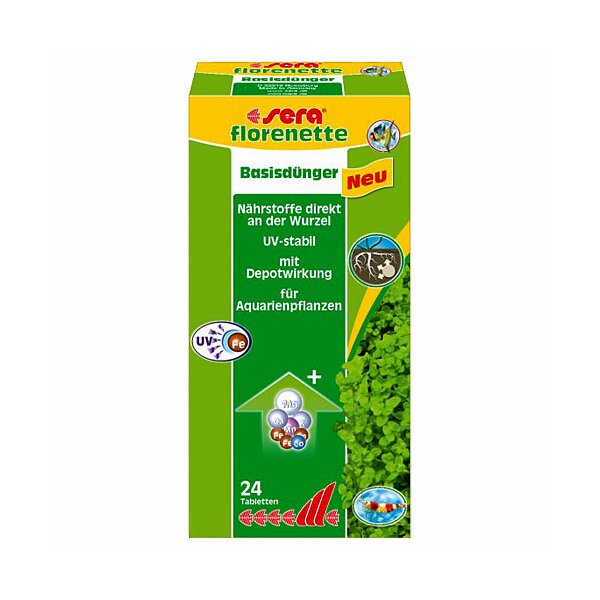 Sera florenette Basisdünger 24 Tabletten