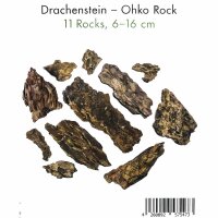 AQUADECOR Deko-Set Drachenstein 80
