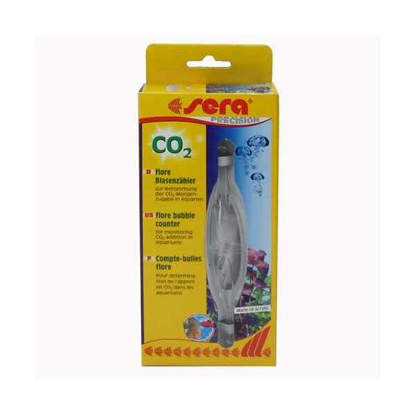 sera flore CO2 Blasenzähler -Sonderpreis-