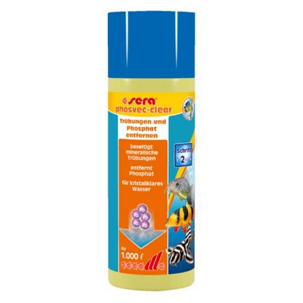 sera phosvec-clear 100 ml bindet Phosphat im Aquarienwasser