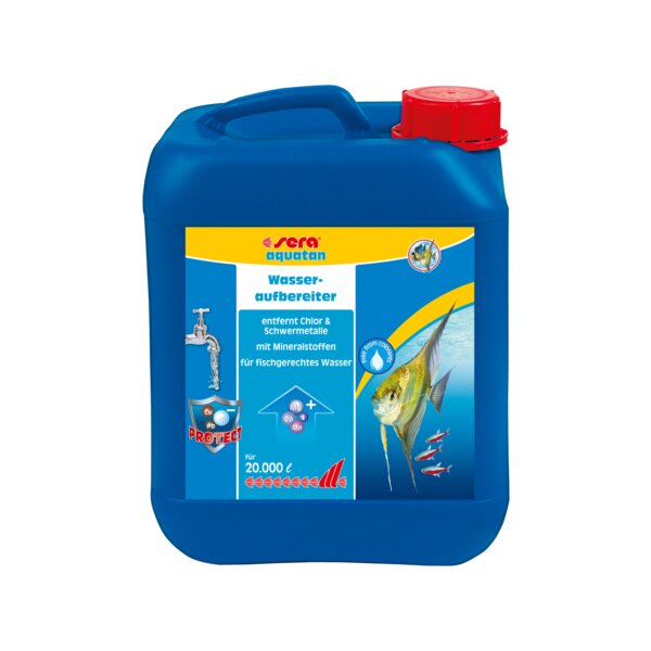 sera aquatan 5000ml Wasseraufbereiter macht Leitungswasser fischverträglicher