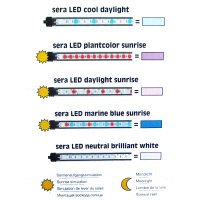 sera LED fiXture silver 1000