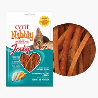 Catit Nibbly Jerky Hühnerbrust und Fisch 30g