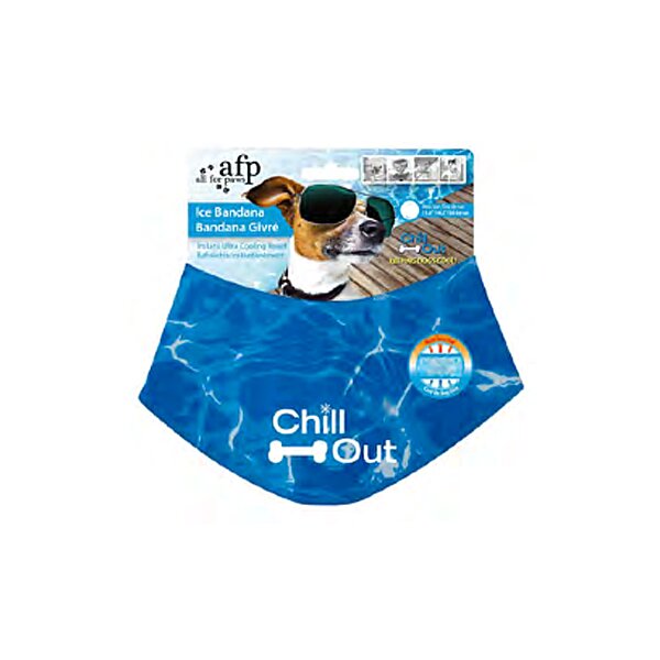 Chill Out Ice Bandana Kühlendes Halstuch für Hunde - Größe XL