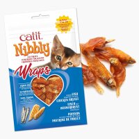 Catit Nibbly Wraps Hühnerfleisch & Fisch 30g