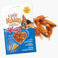 Catit Nibbly Wraps H?hnerfleisch und Fisch 30g